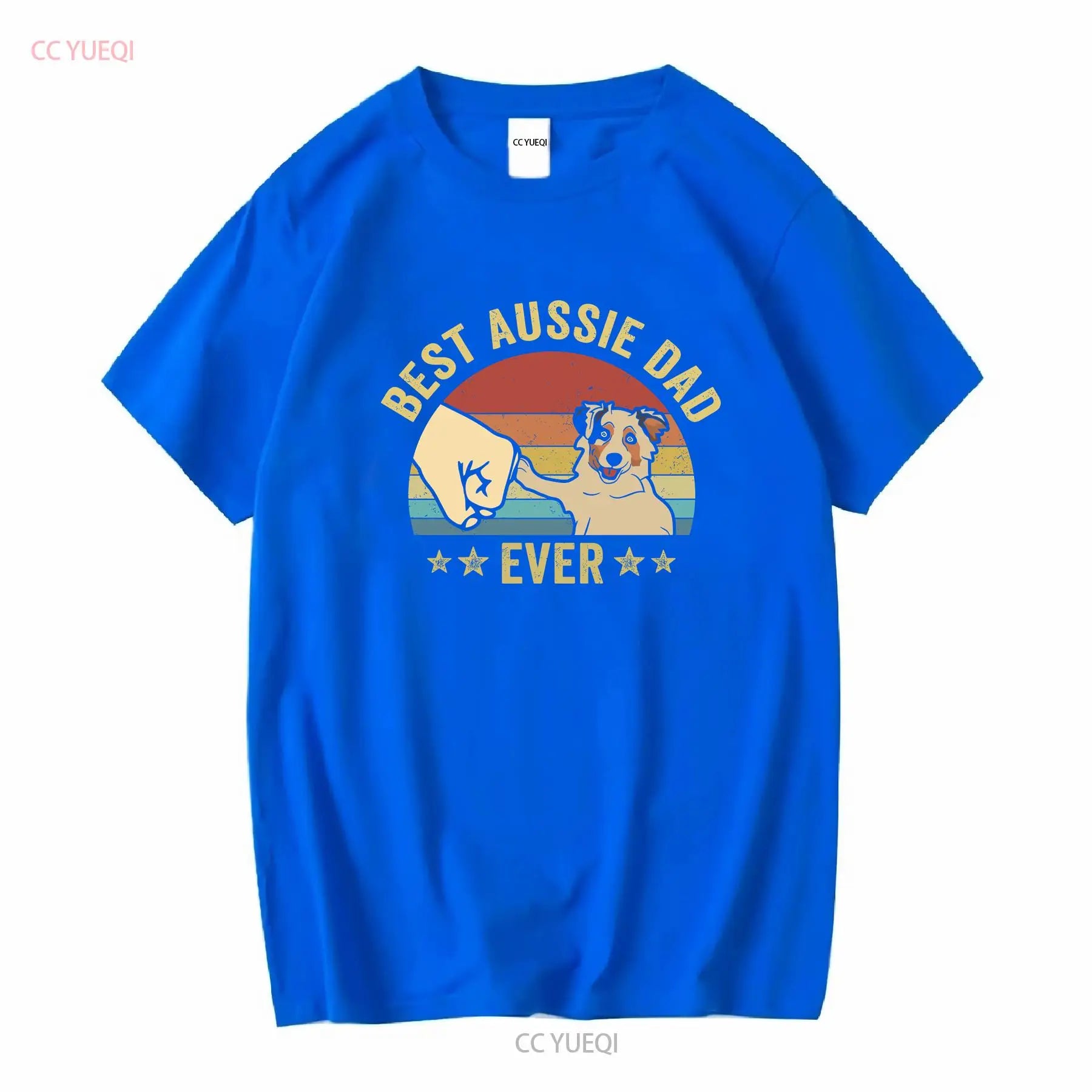 Father's Day Australian Shepherd Dad T-shirt