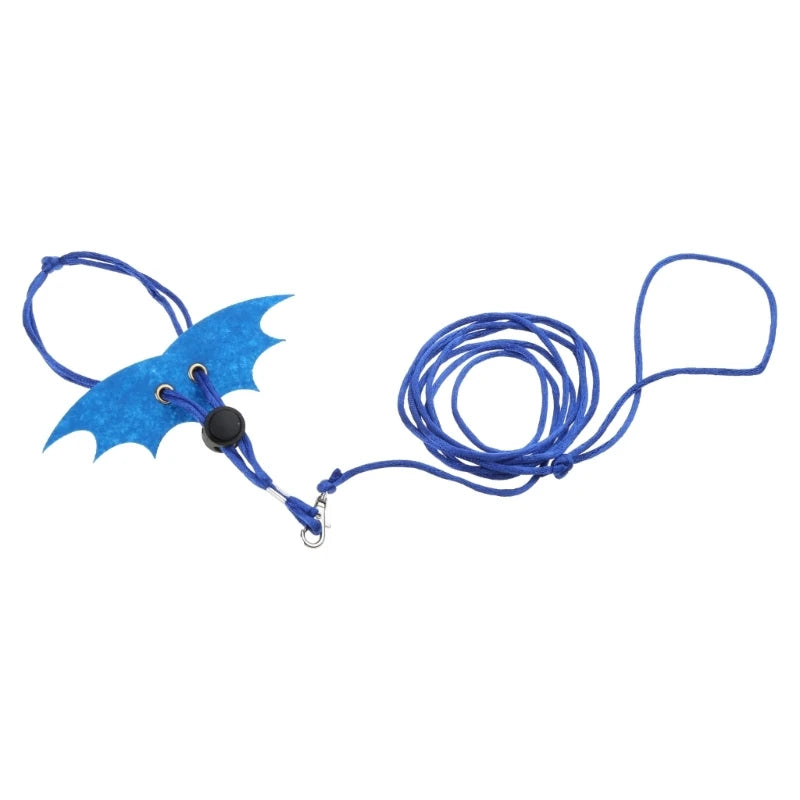 Bearded Dragon Harness and Leash Adjustable Leash Set with for Small Reptiles Junior Squirrels Hamsters