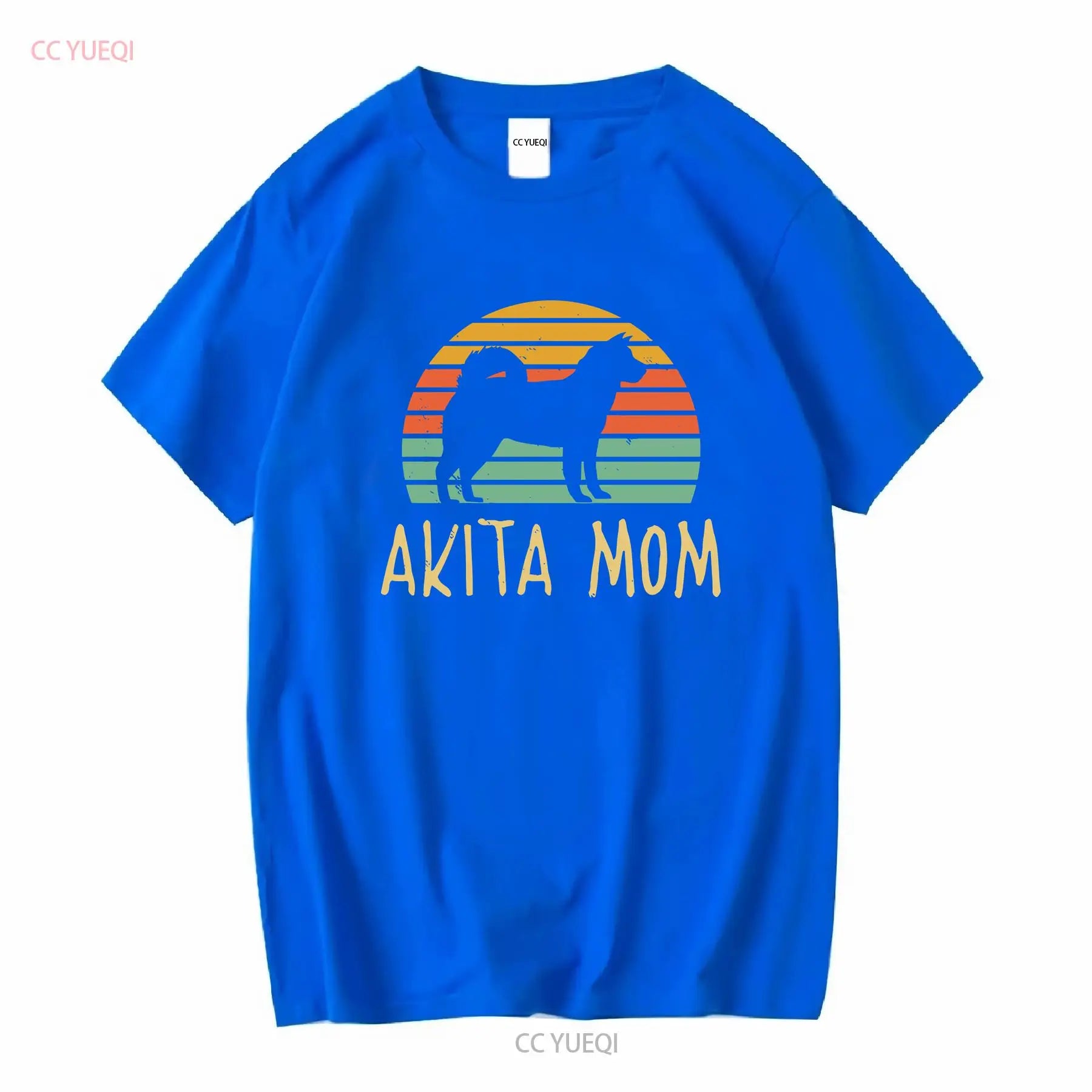 Vintage Akita Mom Dog T Shirt