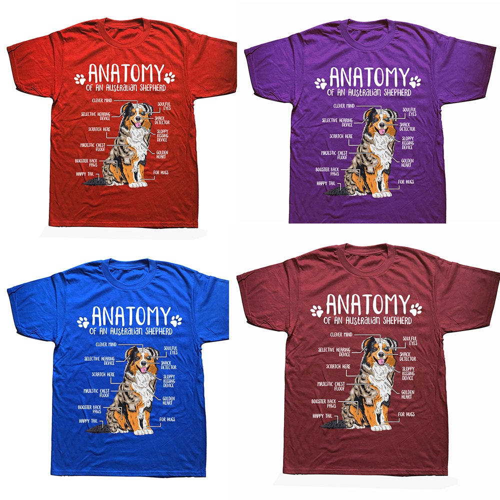 Anatomy Australian Shepherd T-Shirt