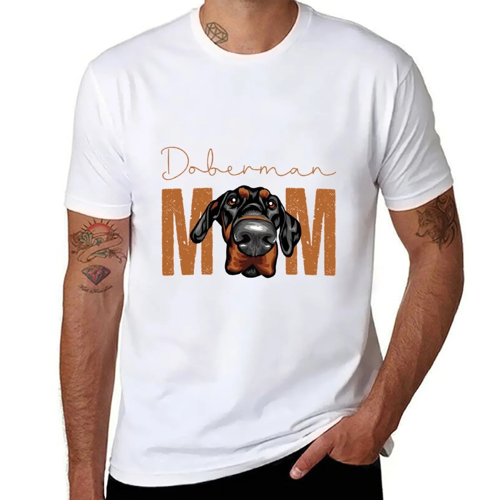 Doberman Mom T-Shirt