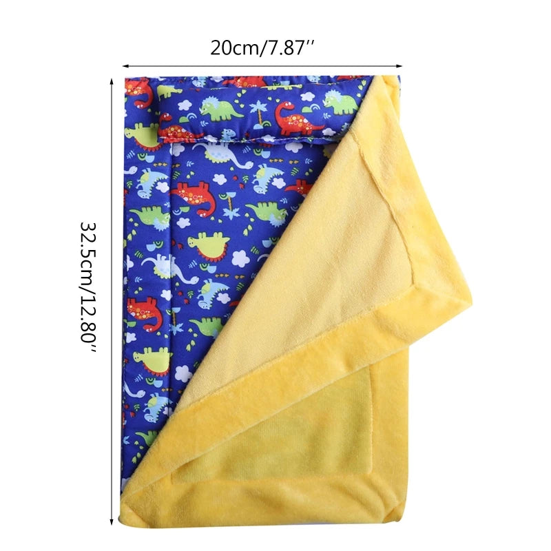 Sleeping Bag Bearded Dragon Accessories Bearded Dragon Bed with Pillow and Blanket Hideout Habitat