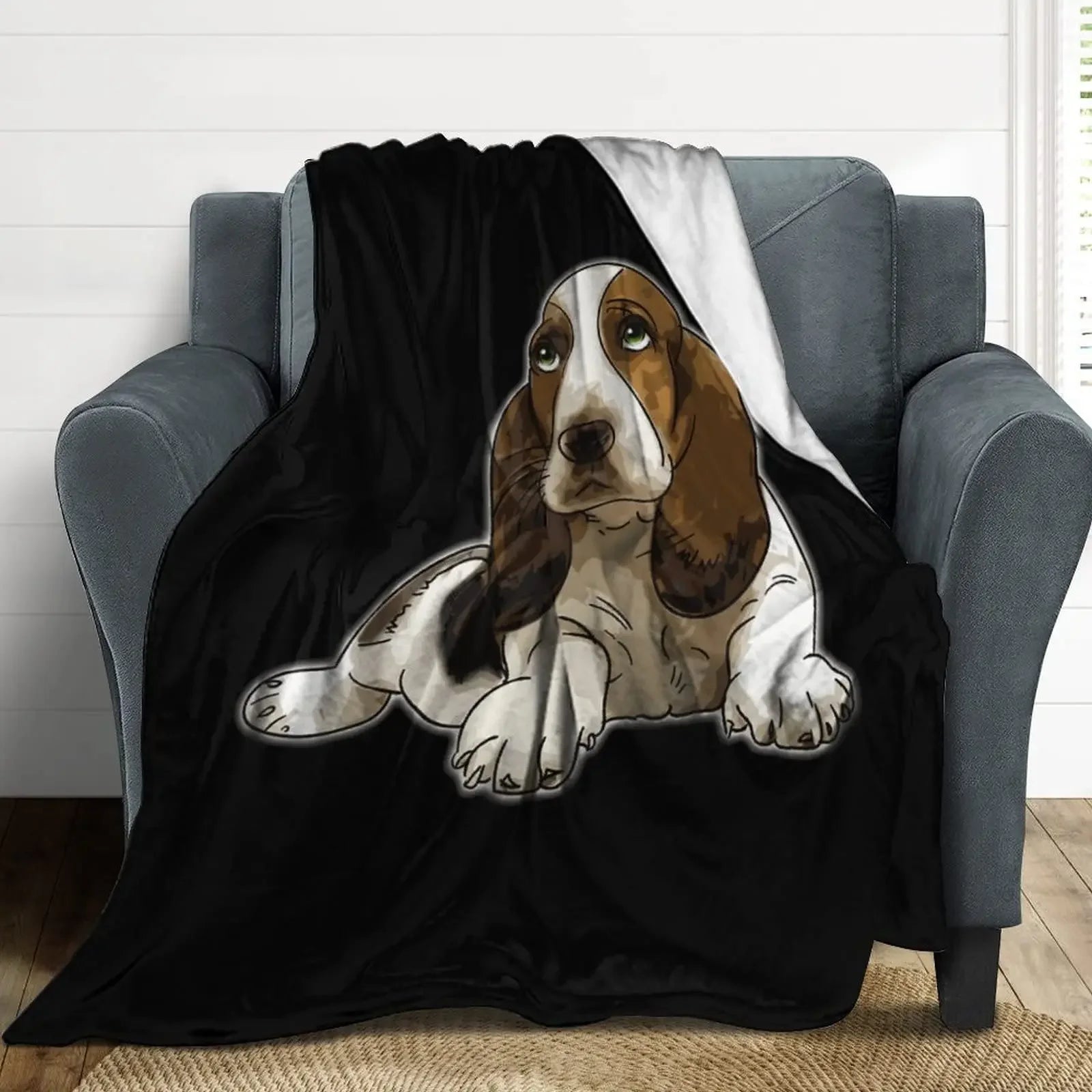 Basset Hound Blanket