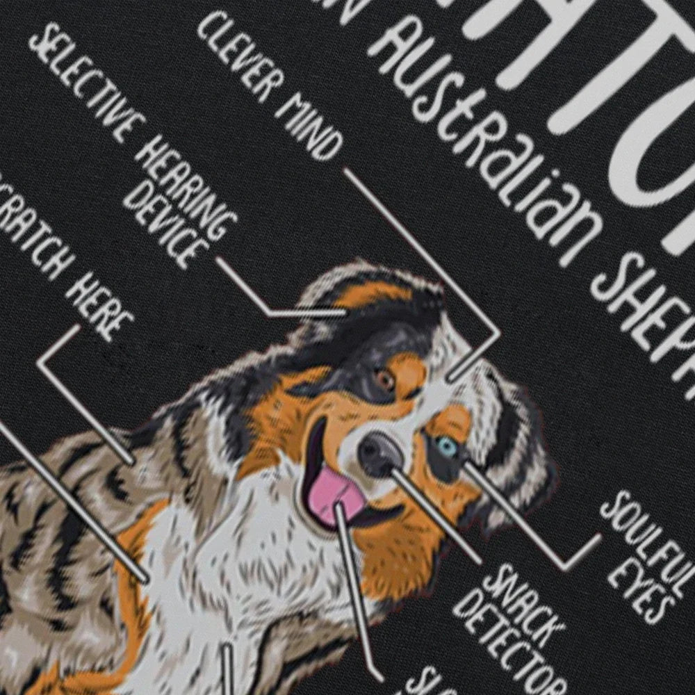 Anatomy Australian Shepherd T-Shirt