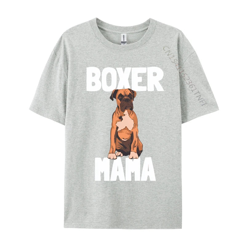 Boxer Dog Mama T Shirt