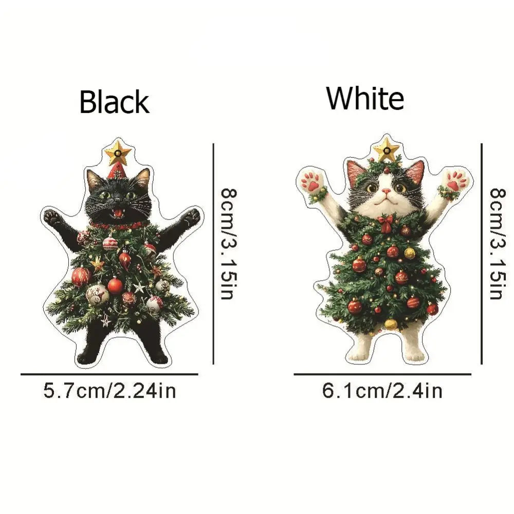 Black Cat Xmas Tree