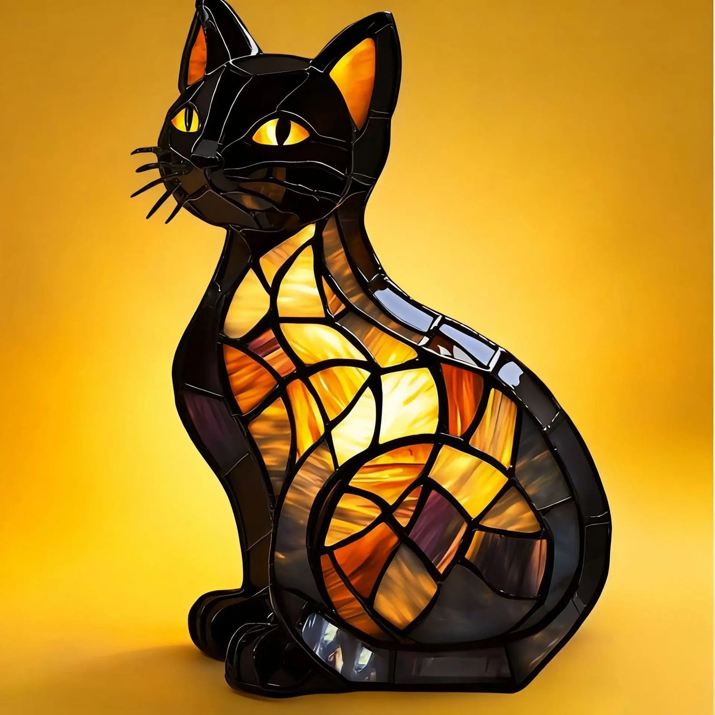 Dog, Cat & Animals Glass Lamp