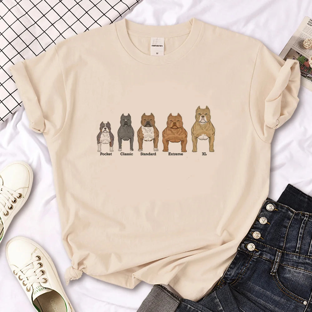 American Bully women summer Tee