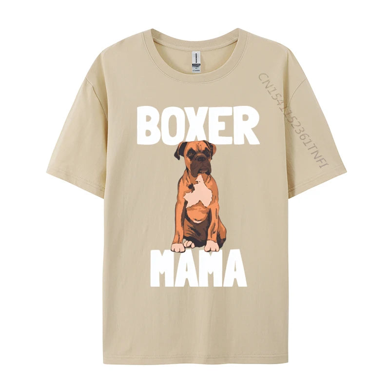 Boxer Dog Mama T Shirt