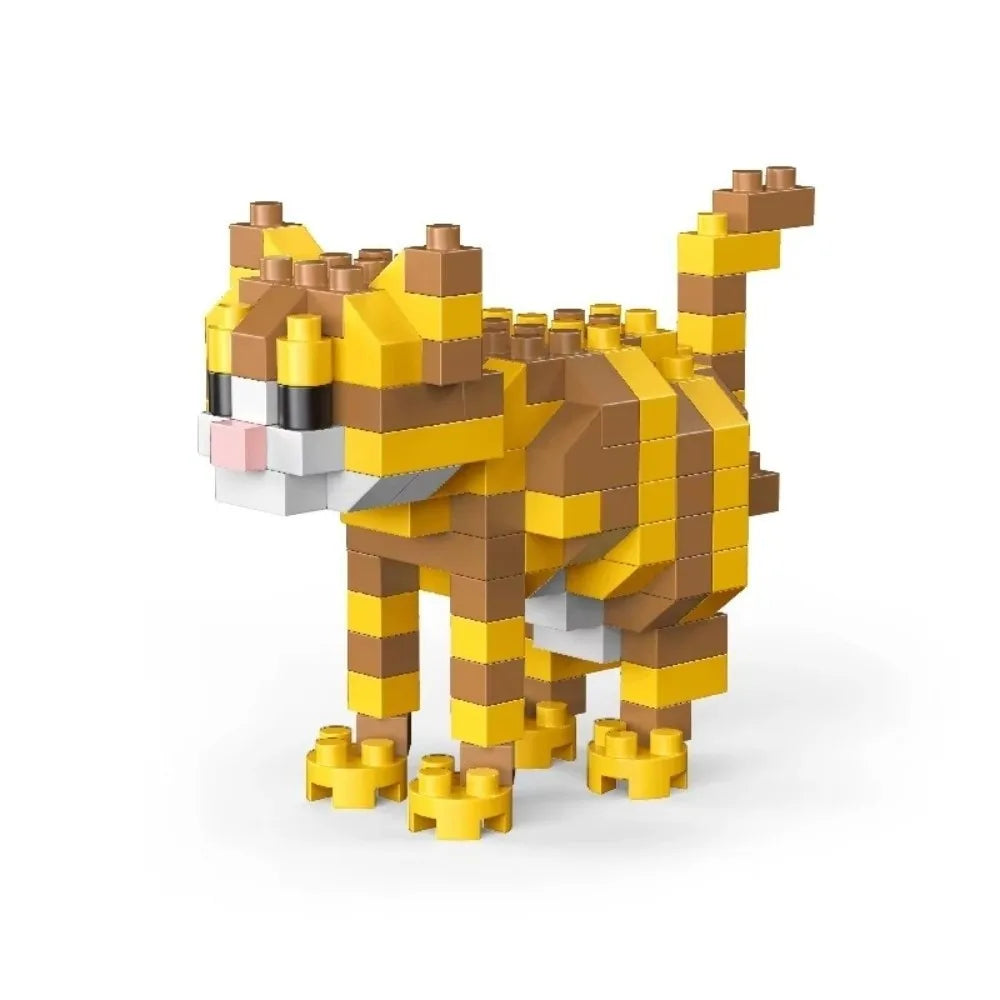 Dog Building Blocks Lifelike Appearance
