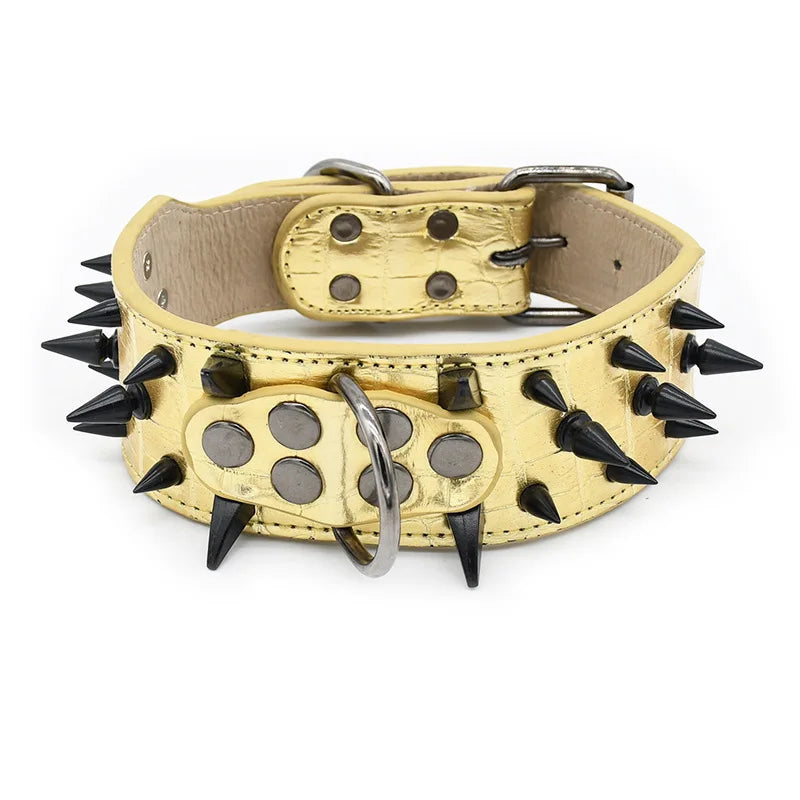 Medium And Large Dog Collars, Rivet Dog Collars, Kasro Bully Dog Collars, Anti-Bite Neck Collars Dogo De Marino Dog Neck Collars