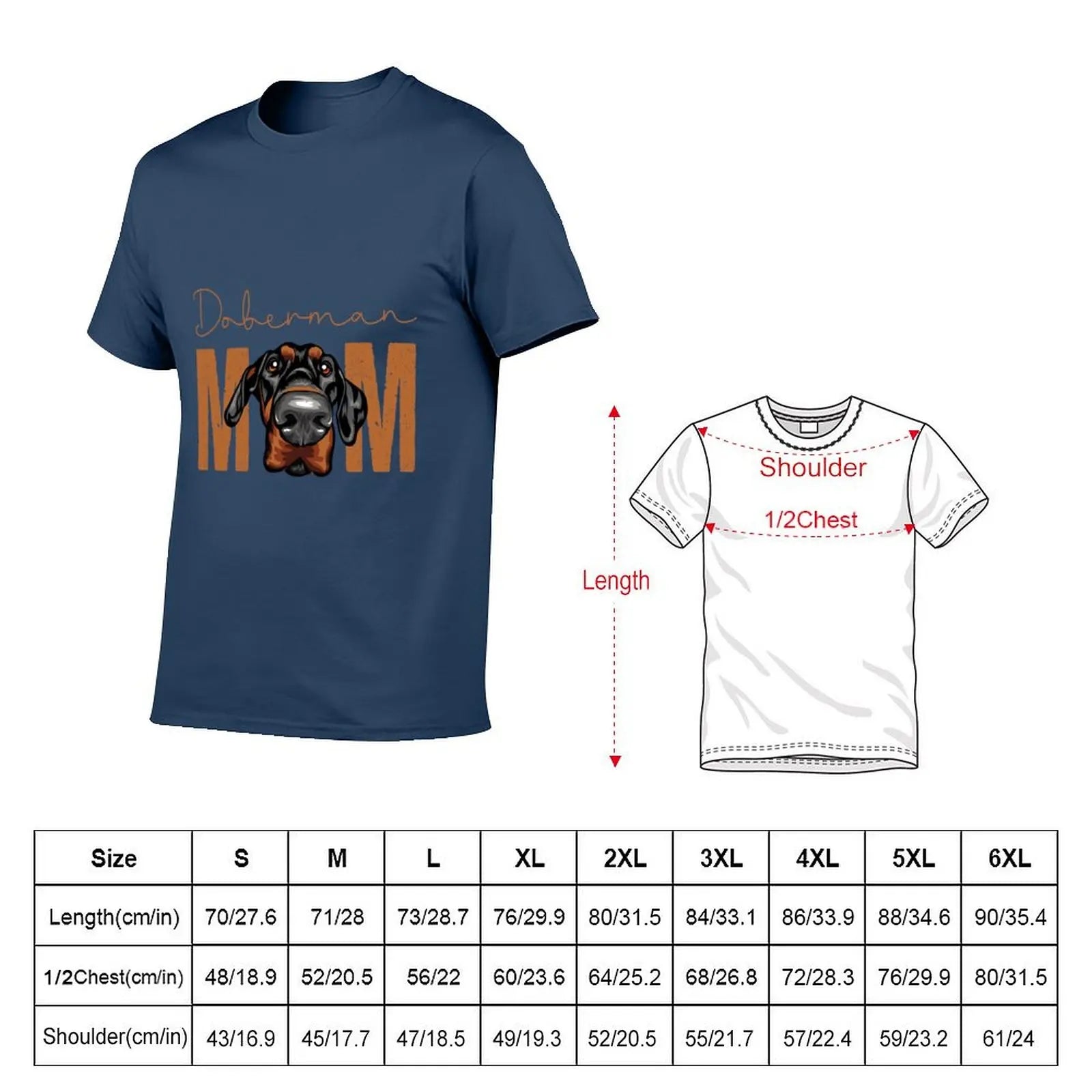 Doberman Mom T-Shirt