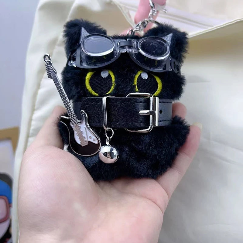 Black Cat Keychain
