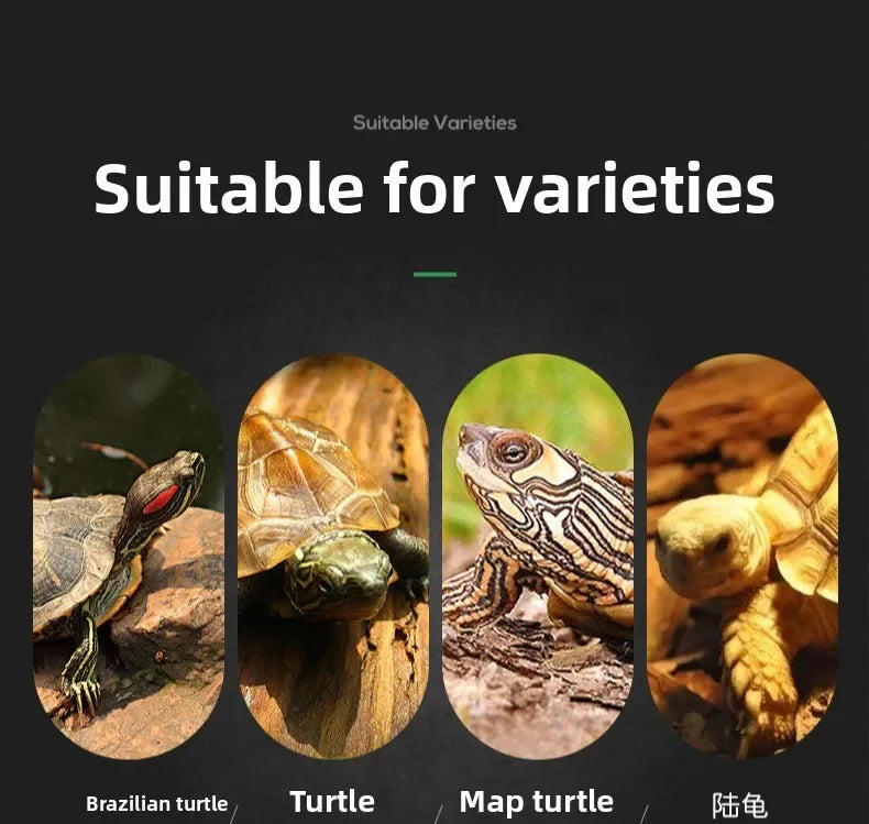 Yee Turtle Food - Color Enhancing & Calcium Rich Formula for Baby Turtles - Red-Eared Slider, Terrapin & Semi-Aquatic Turtles