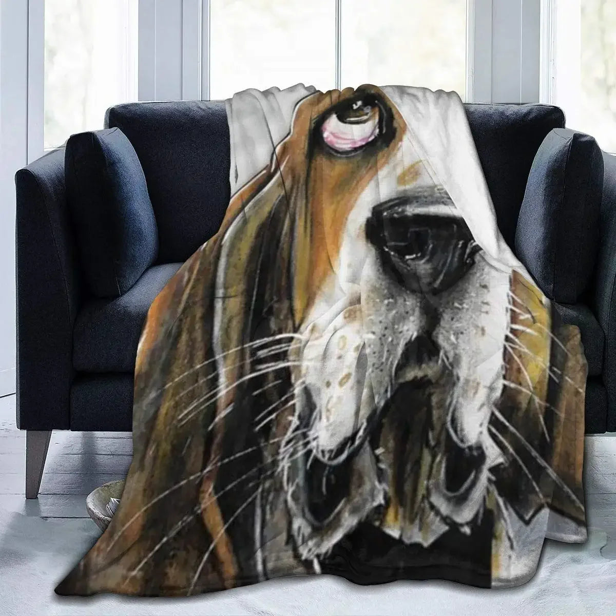 Basset Hound Blanket