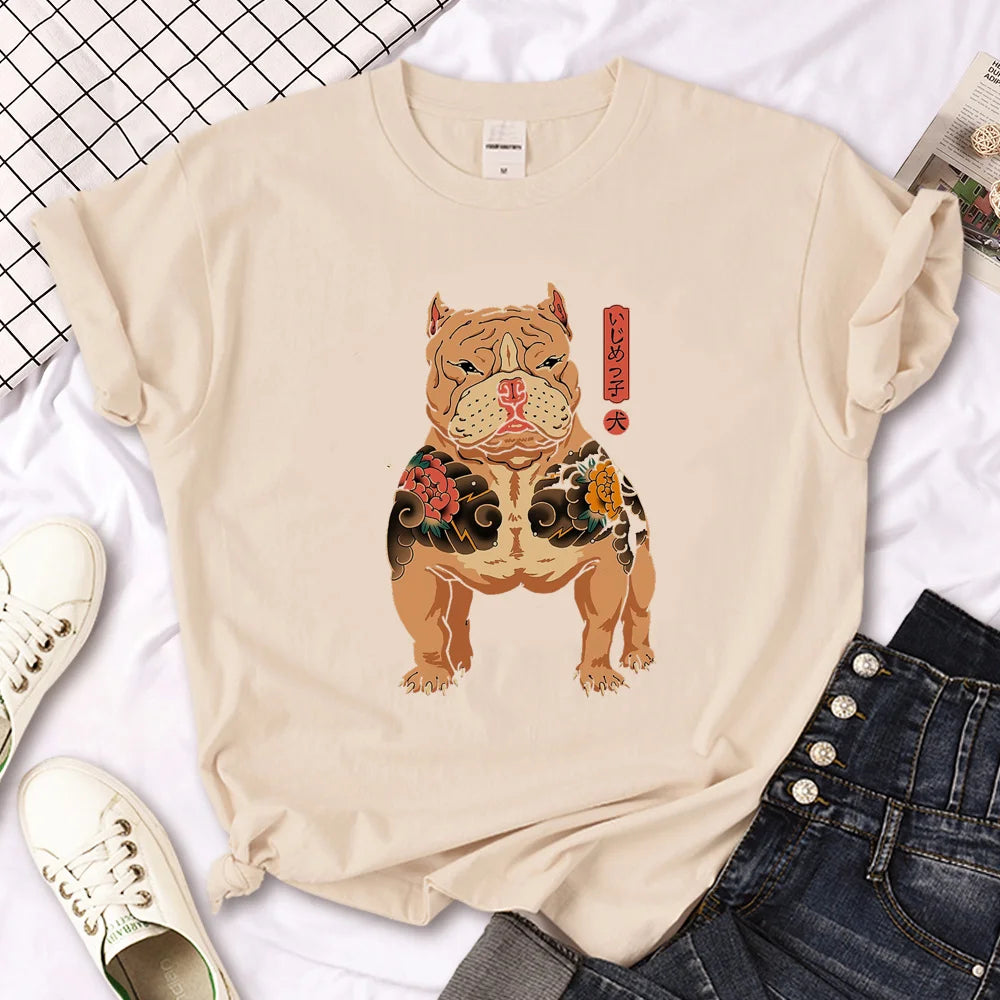 American Bully women summer Tee