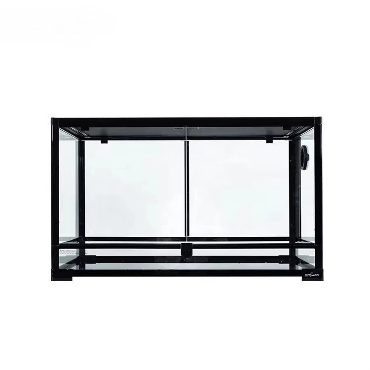 42 Gal 159 L Lizard Tank Enclosure for Bearded Dragon Black Snake Tank Glass Terrariums With Wire Mesh Screen Cover