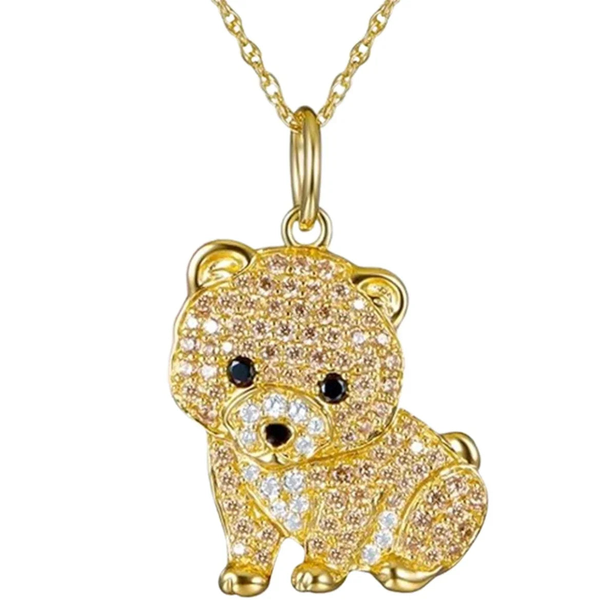 Cute Dog Pendant Necklace
