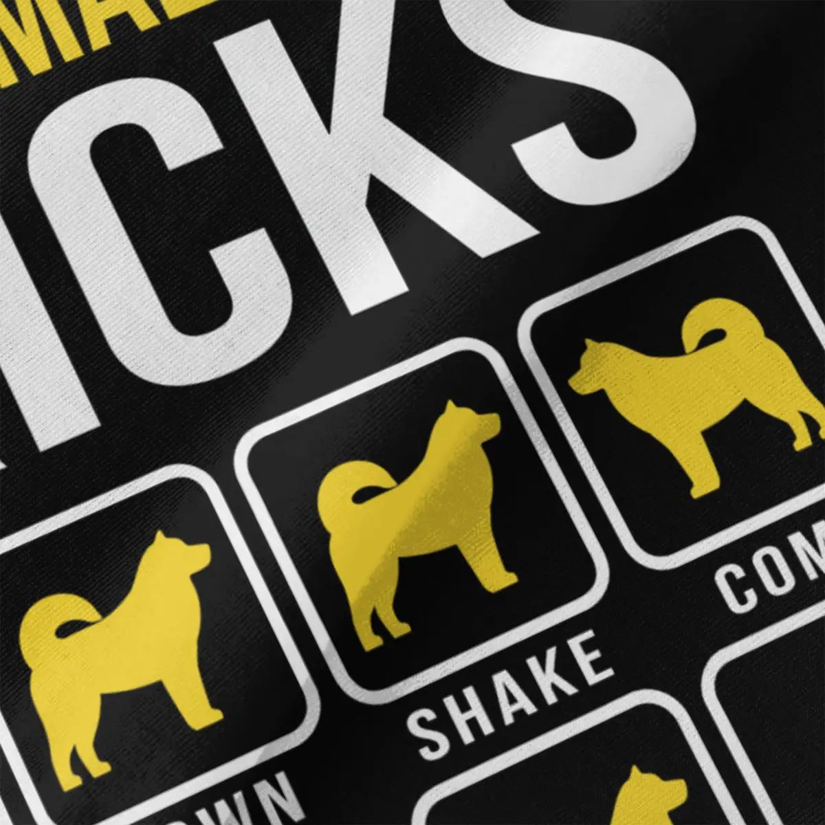 Alaskan Malamute Stubborn Tricks T-Shirt