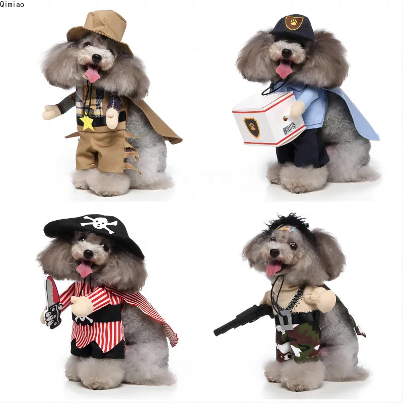 Halloween Knife-Themed Gum Dog Suit Funny Cute Pet Costume for Winter Best Sales! Small Size Cloth Shirt Design