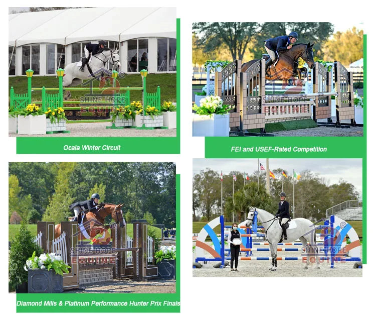 Aluminium Stand Horse Riding Show Equipment Horse Jumps
