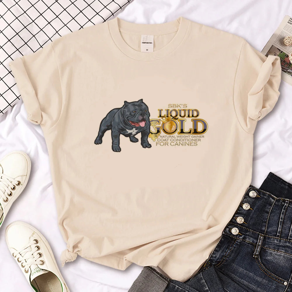 American Bully women summer Tee