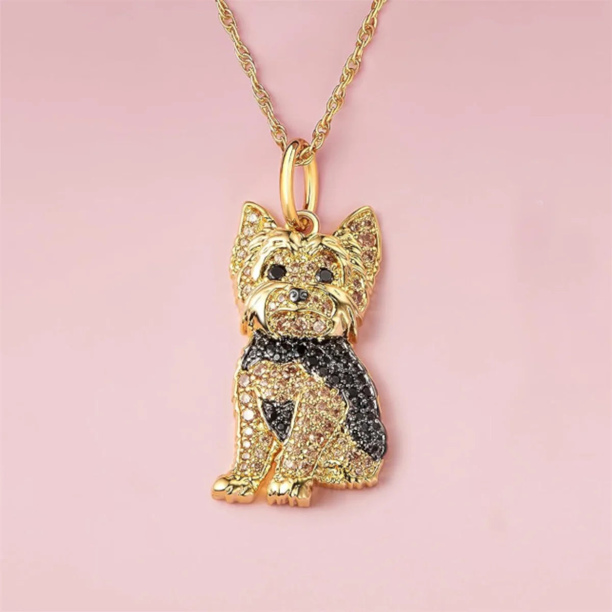 Cute Dog Pendant Necklace