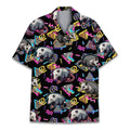 Funny Raccoon 3D Print Shirts For Men Hawaiian Casual Short Sleeve Lapel Blouse Women Kids Summer Holiday Short Sleeved Shirt