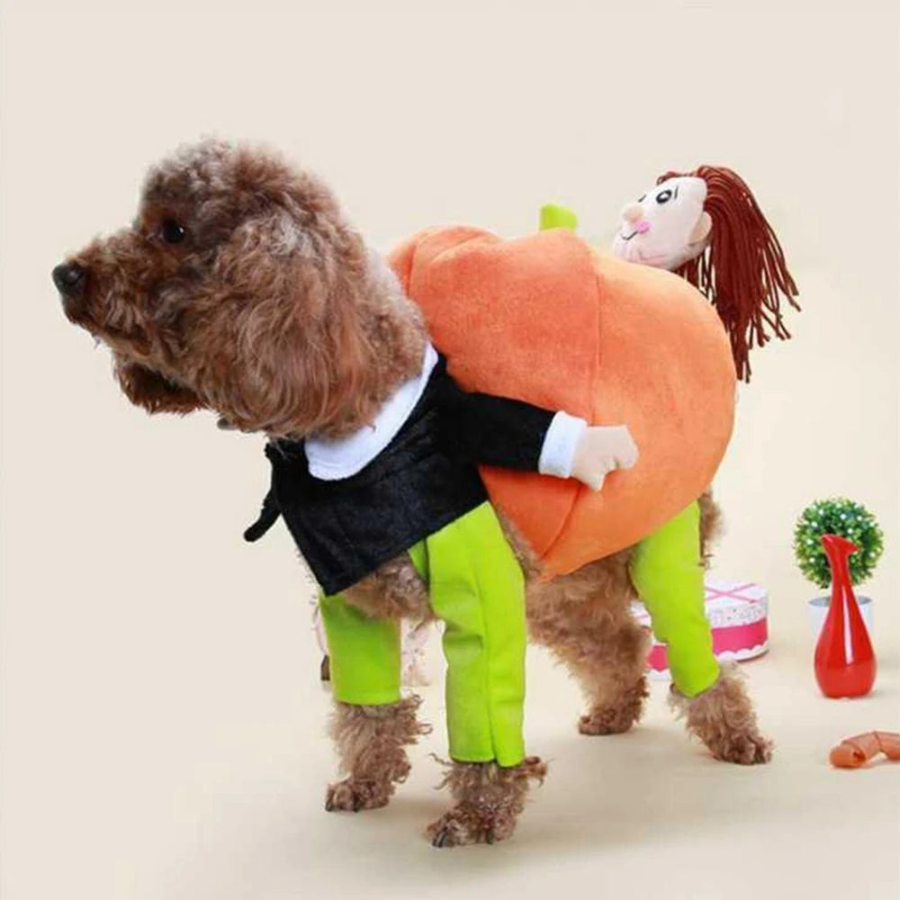 Halloween Dog Clothes Funny Pet Dogs Cosplay Costumes Set Christmas Dog Costume Comical Outfits for Pet Cat Puppy Party Clothing