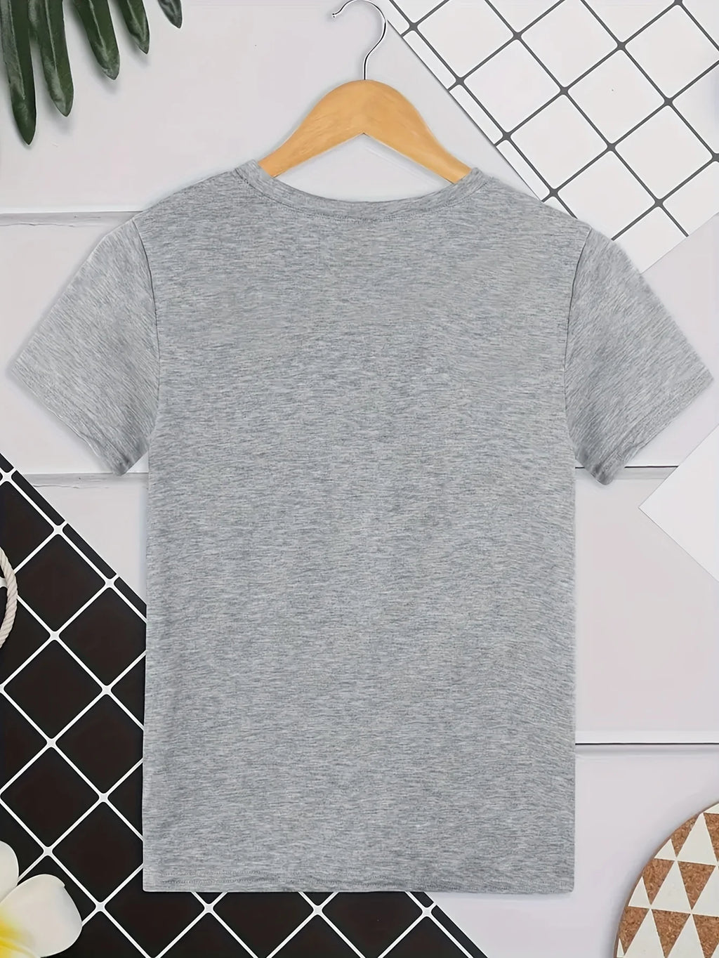 Women's Playful Black Cat "Pew Pew" Graphic T-Shirt - Casual Round Neck Short Sleeve Polyester Machine Washable