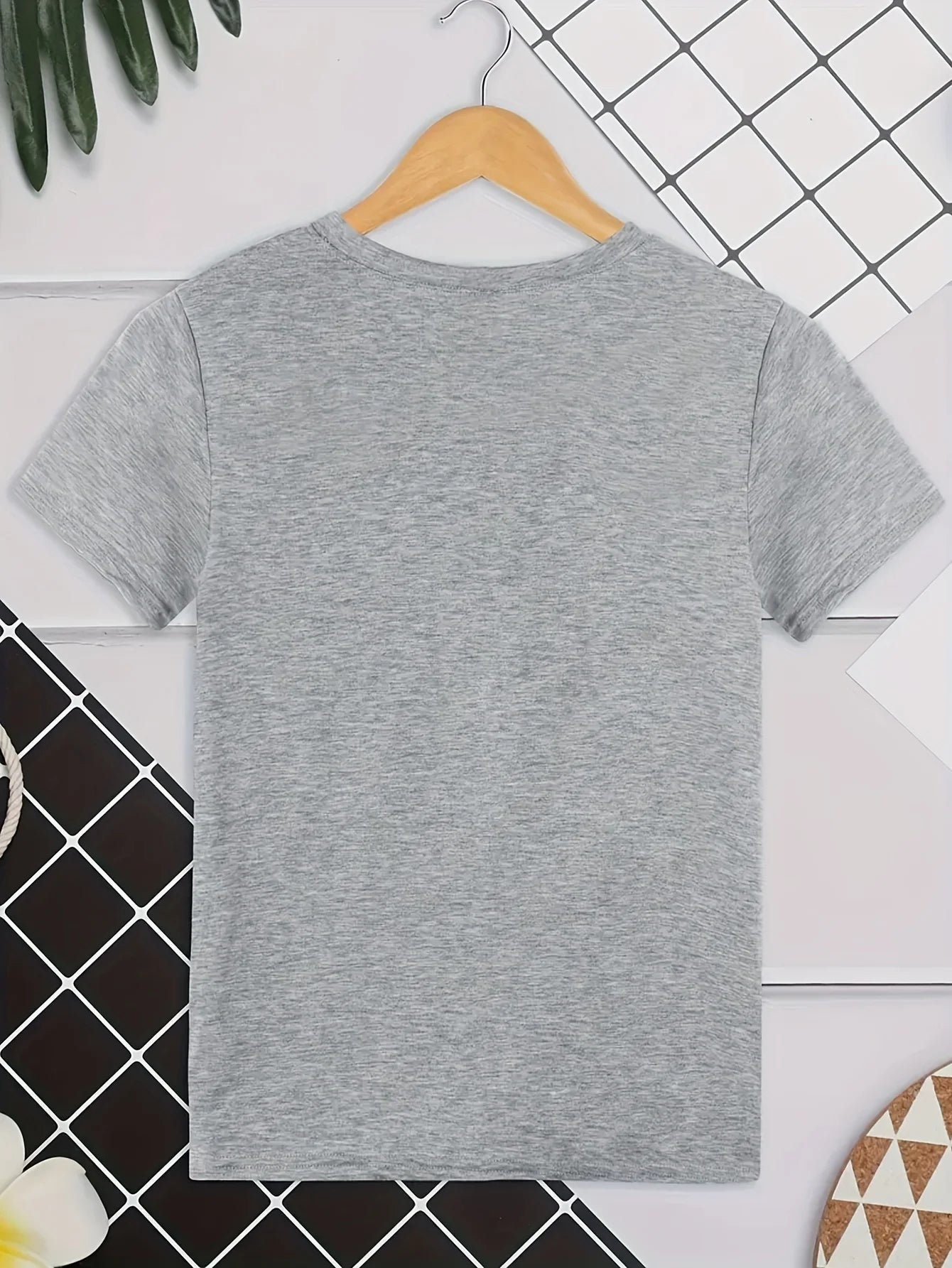 Women's Playful Black Cat "Pew Pew" Graphic T-Shirt - Casual Round Neck Short Sleeve Polyester Machine Washable