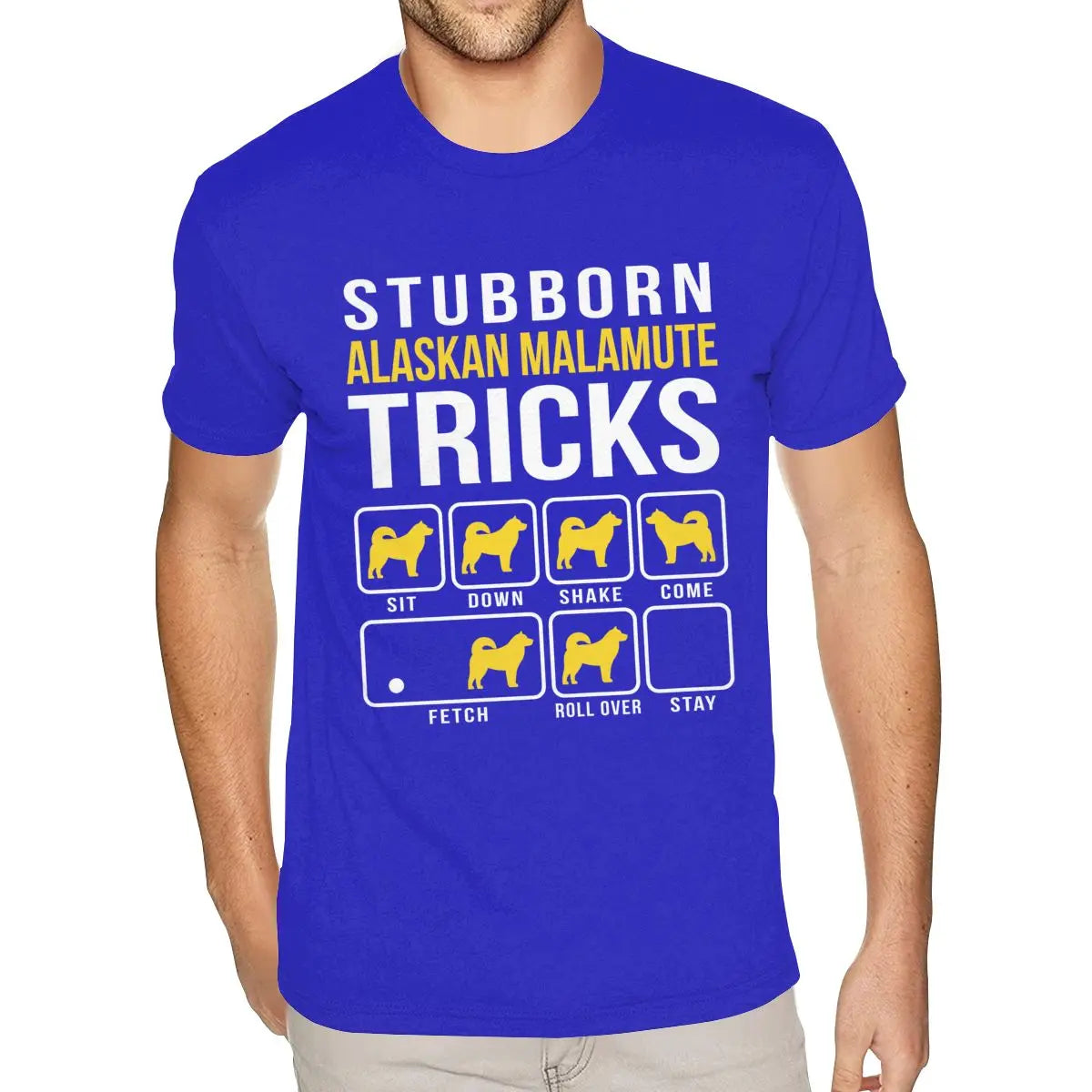 Alaskan Malamute Stubborn Tricks T-Shirt