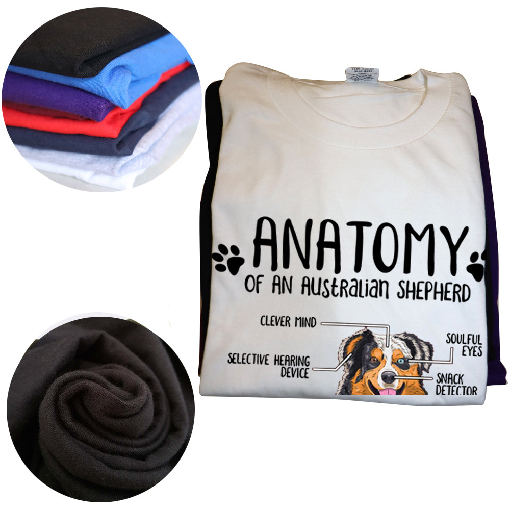 Anatomy Australian Shepherd T-Shirt