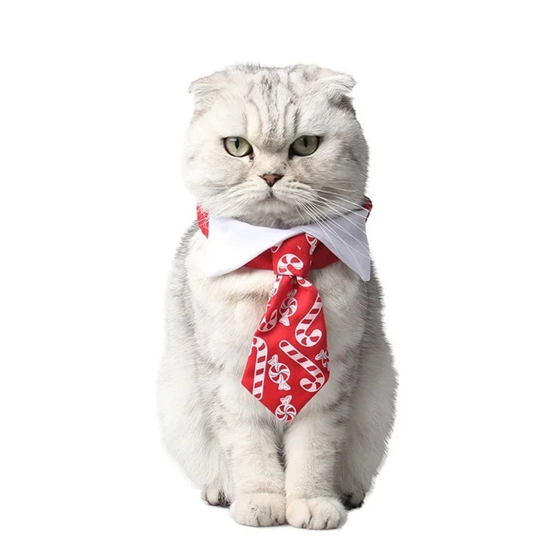 Pet Dog Cat Christmas Costumes Funny Santa Claus Costume for Dogs Cats Winter Warm Dog Cotton Clothes Funny Cute