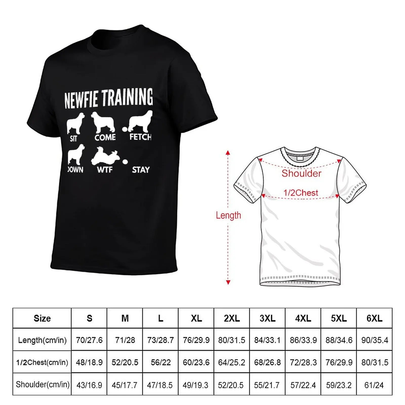 Newfie Training Newfoundland Dog Tricks T-Shirt
