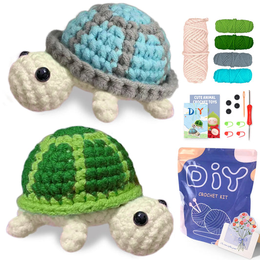 Turtle Knitting Kit for Beginners