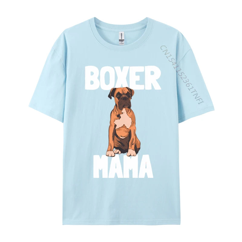 Boxer Dog Mama T Shirt