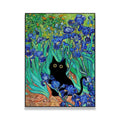 Black Cat Art Posters