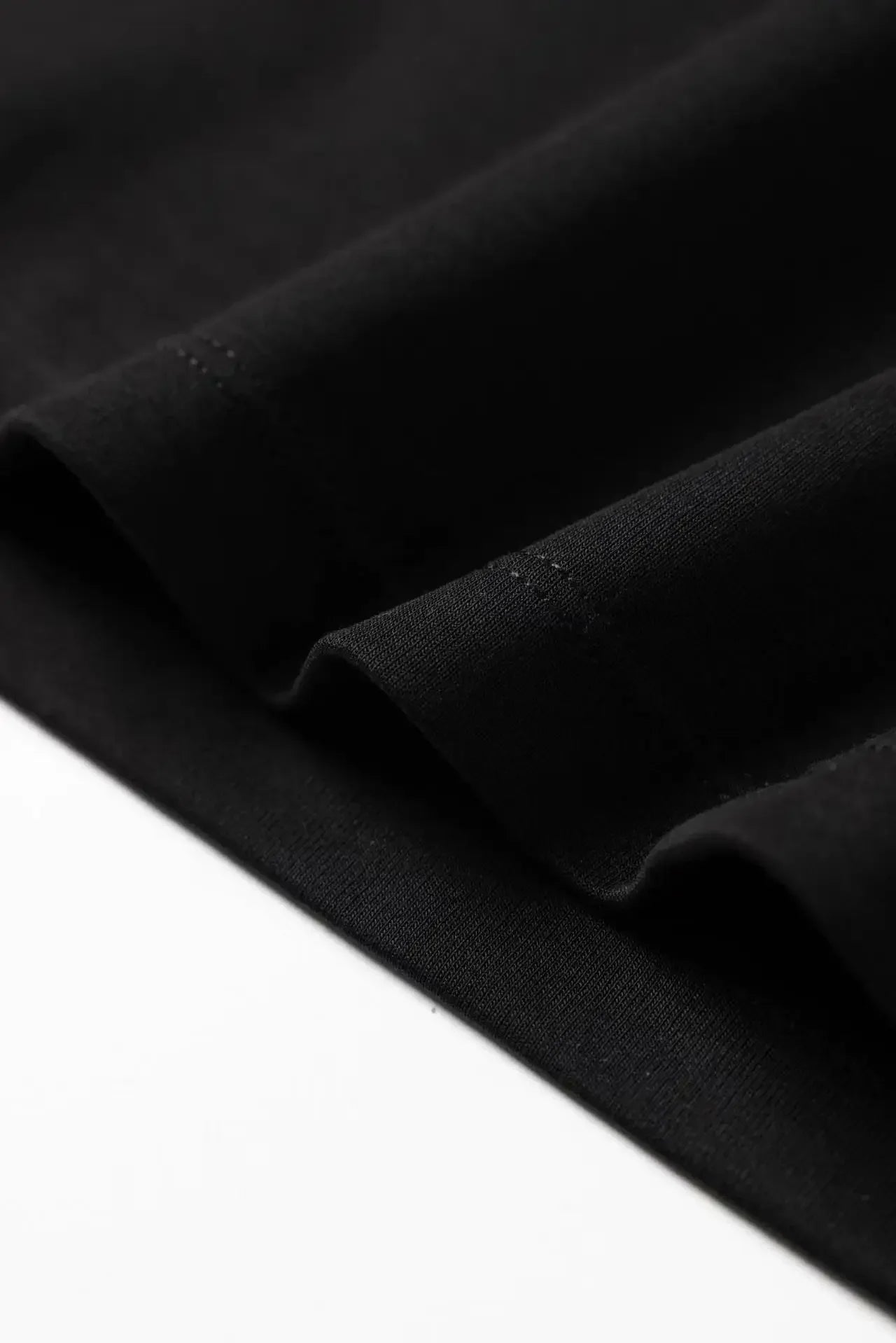 Black Cat Peeping Printed Short Sleeved T-shirt