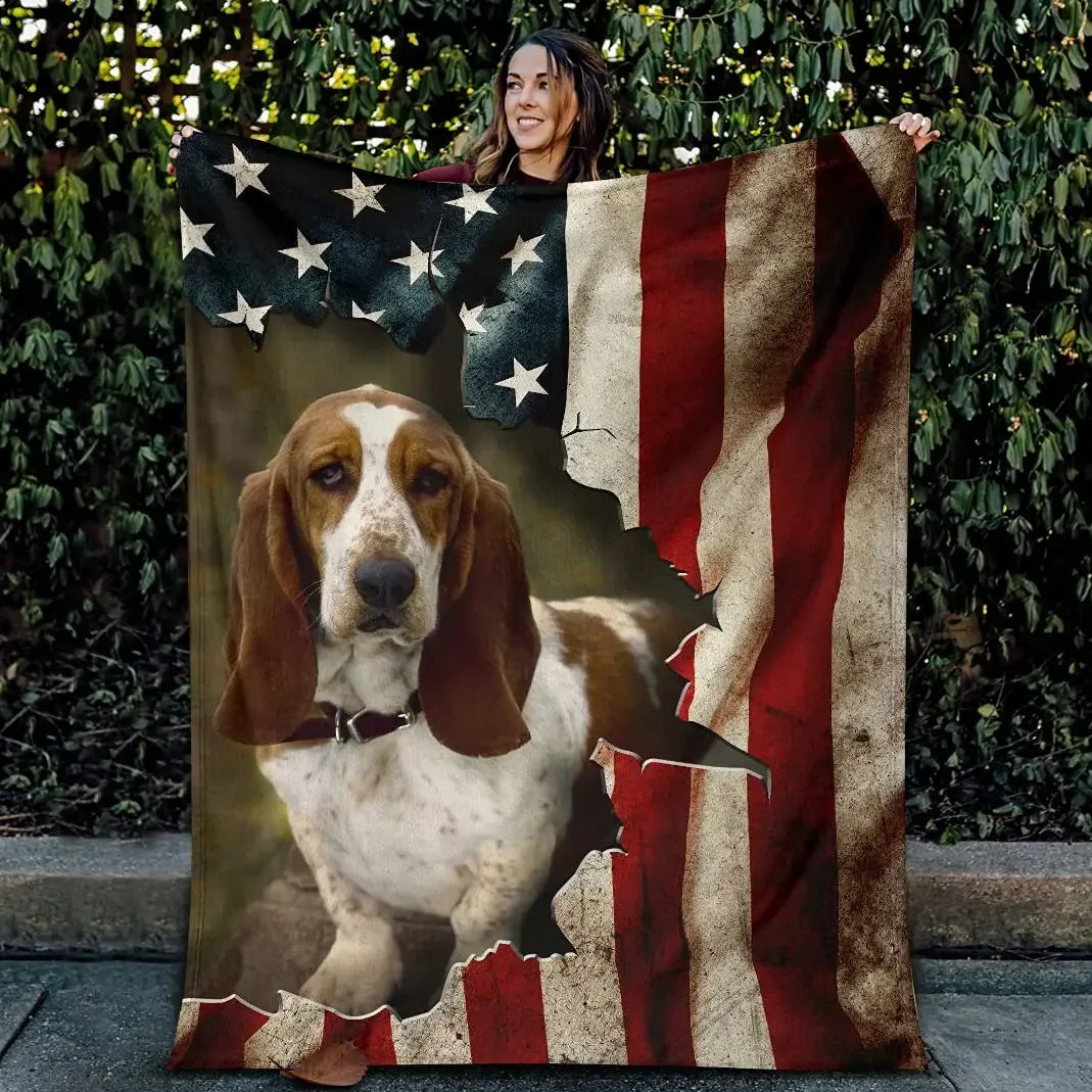 Basset Hound Blanket