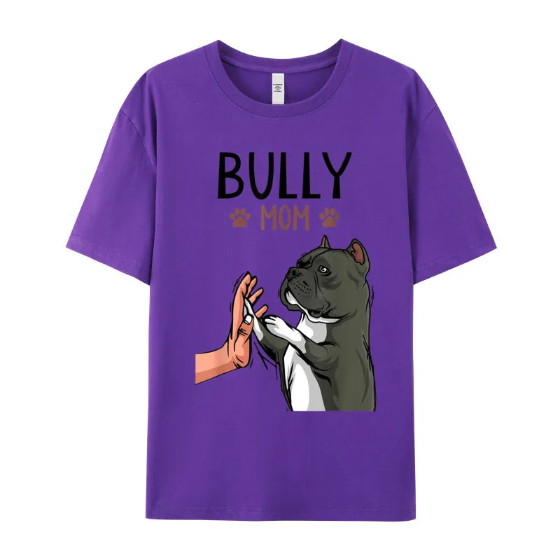 American Bully Mom T Shirt