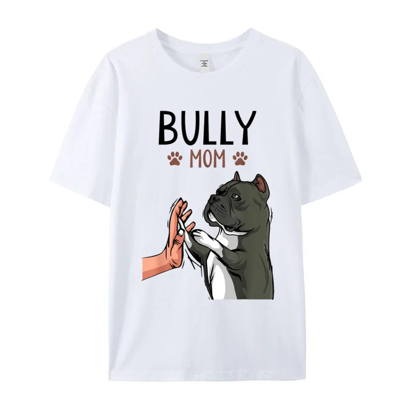 American Bully Mom T Shirt