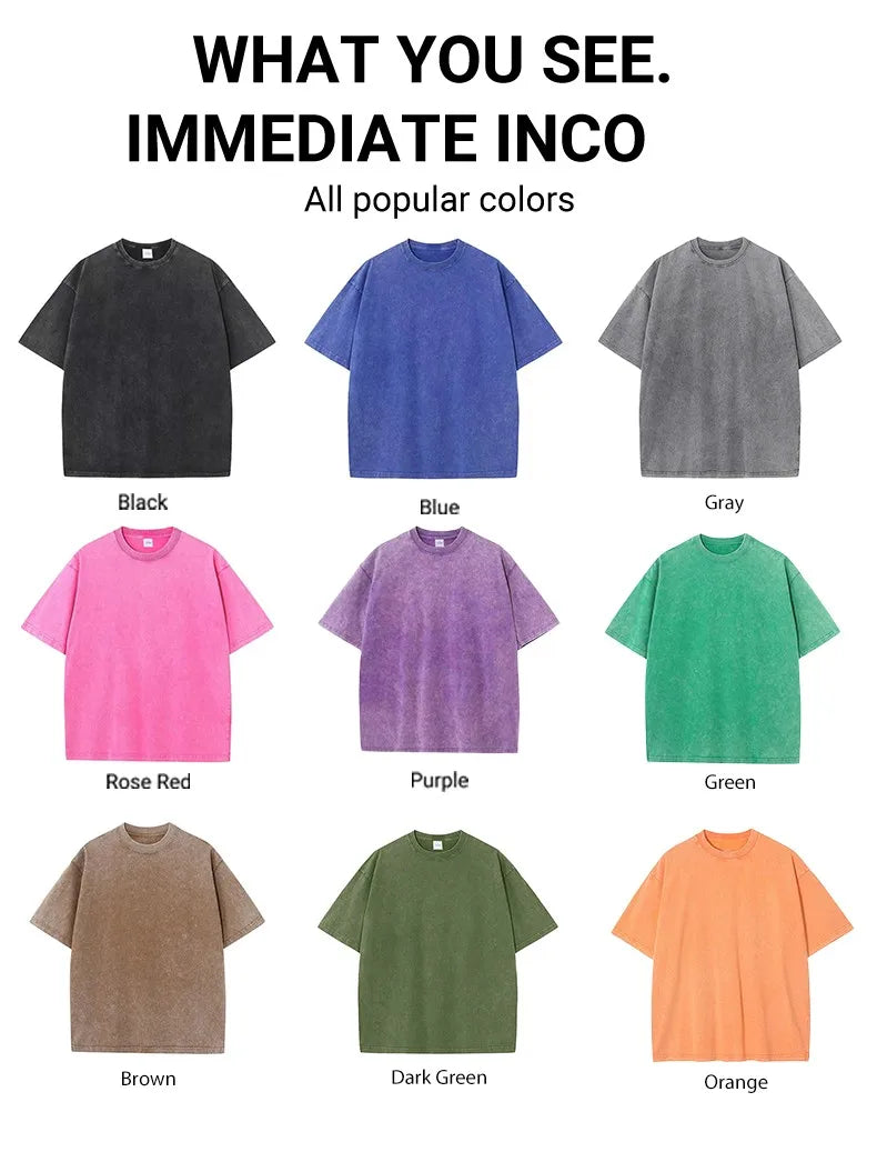Texas Usa City Letter 1945 Prints Washed T-Shirts Mens Oversized Cotton T Shirt Summer O-Neck Short Sleeve Tops Casual Male Tees