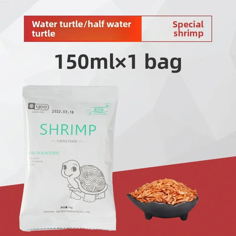 Yee Turtle Food - Color Enhancing & Calcium Rich Formula for Baby Turtles - Red-Eared Slider, Terrapin & Semi-Aquatic Turtles