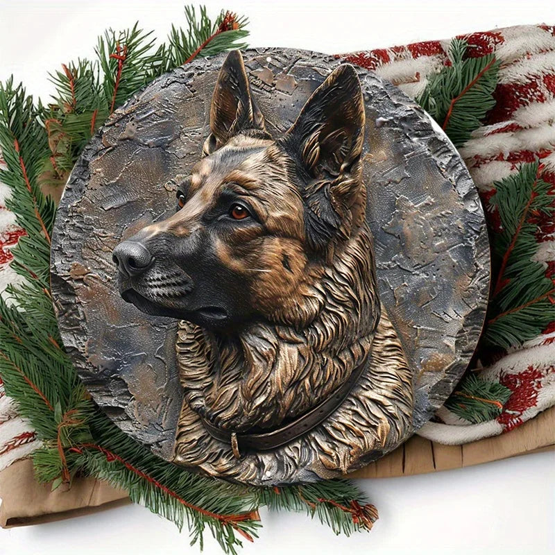 German Shepherd Dog Sculpture