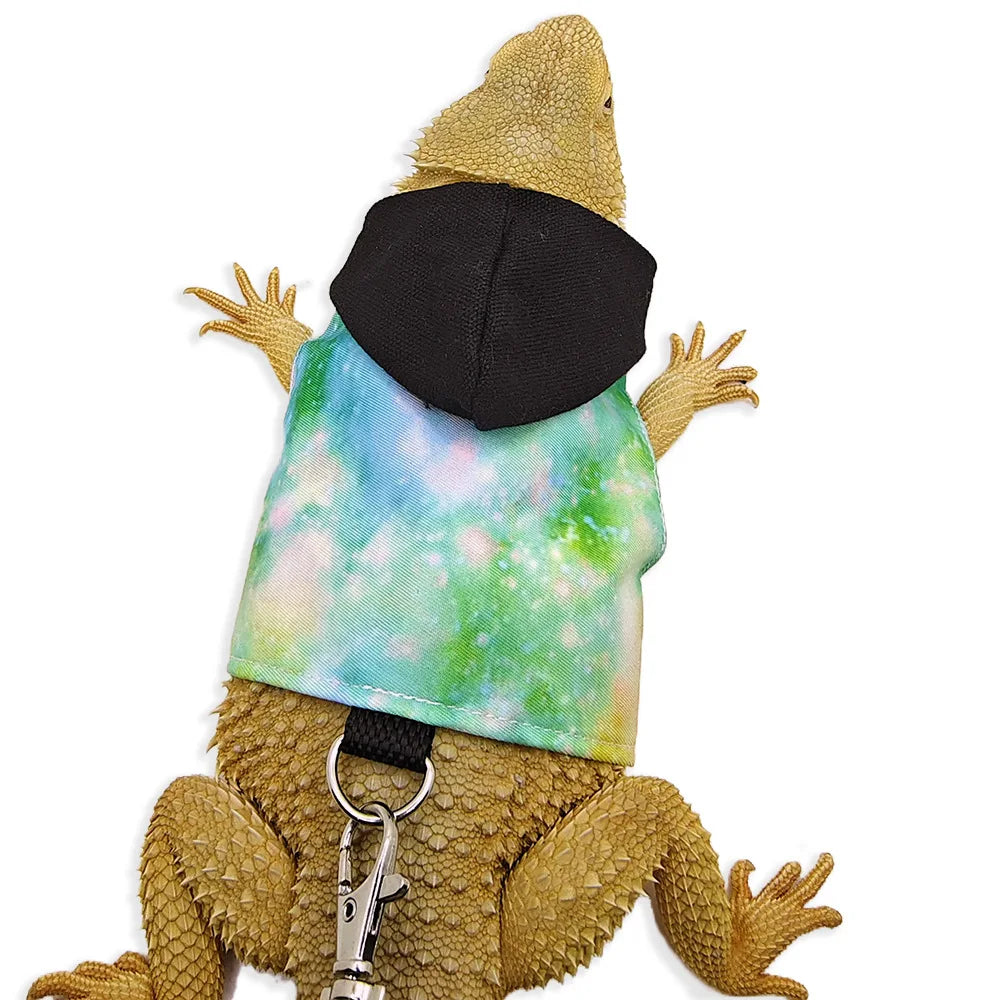 Bearded Dragon Harness And Leash Adjustable Reptile Chest Harness Outdoor Bearded Dragon Lizard Clothes Reptile Accessories