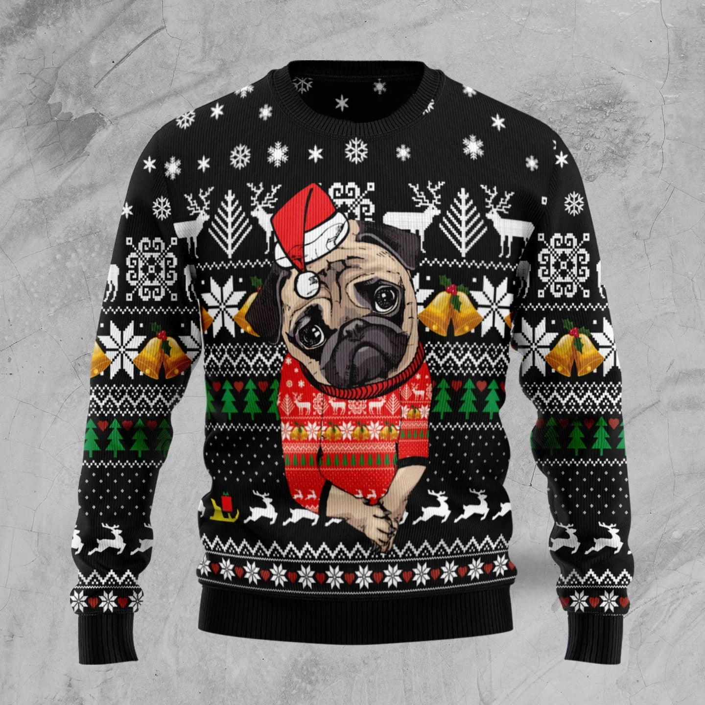 Christmas Dachshund Dog And Sloth Lover 3D Printed Mens Ugly Christmas Sweater Winter Unisex Casual Warm Knitwear Pullover MY46