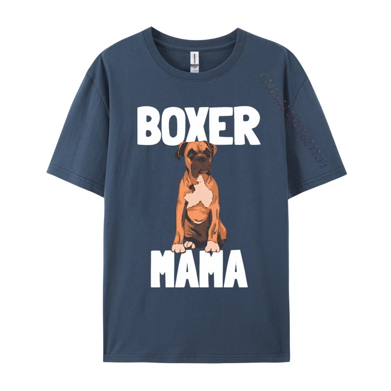 Boxer Dog Mama T Shirt