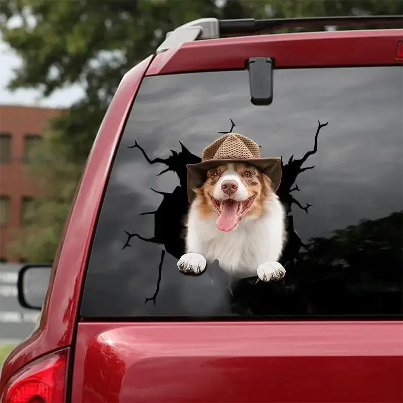 Australian Shepherd Car Sticker