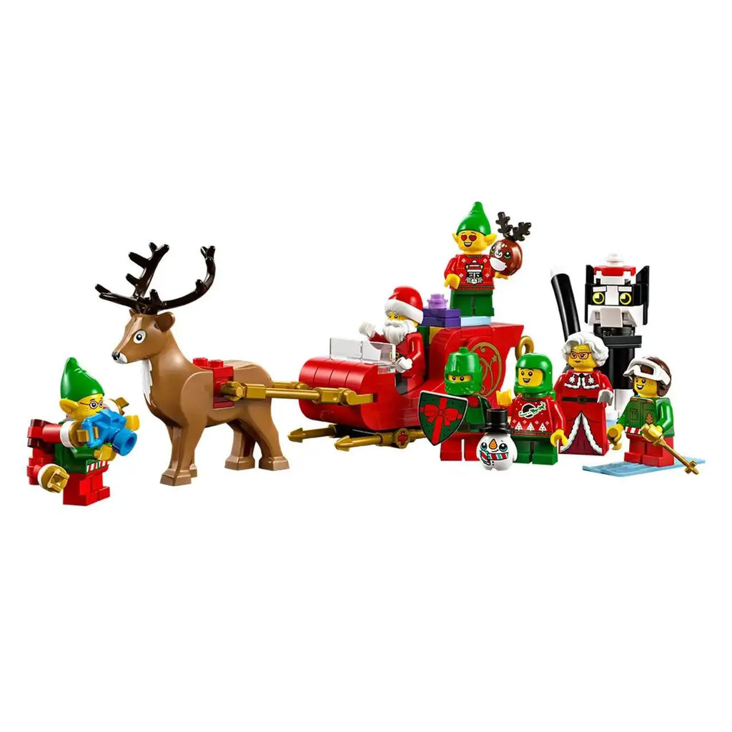 New Model 41843 Christmas Tree, Reindeer, Santa Claus Set, Christmas Gifts, Birthday Gifts Building Blocks